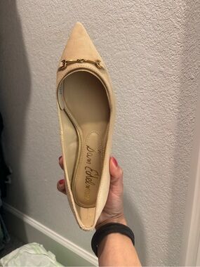 Sam Edelman Nori Suede Flats in Cappuccino